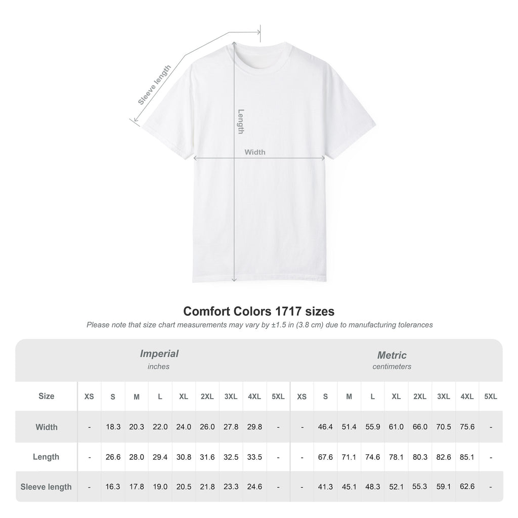 Custom Garment-Dyed T-shirt