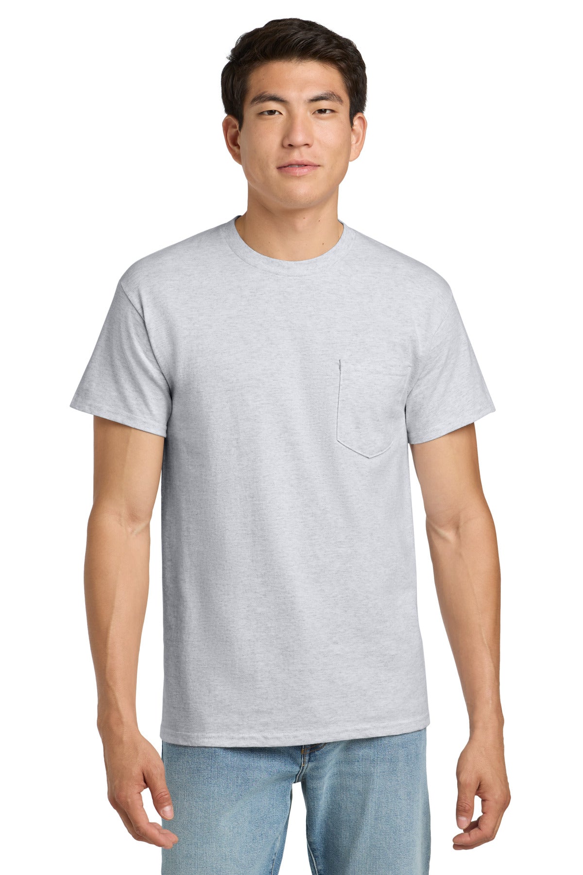 Gildan ®  - Ultra Cotton ®  100% US Cotton T-Shirt with Pocket.  2300