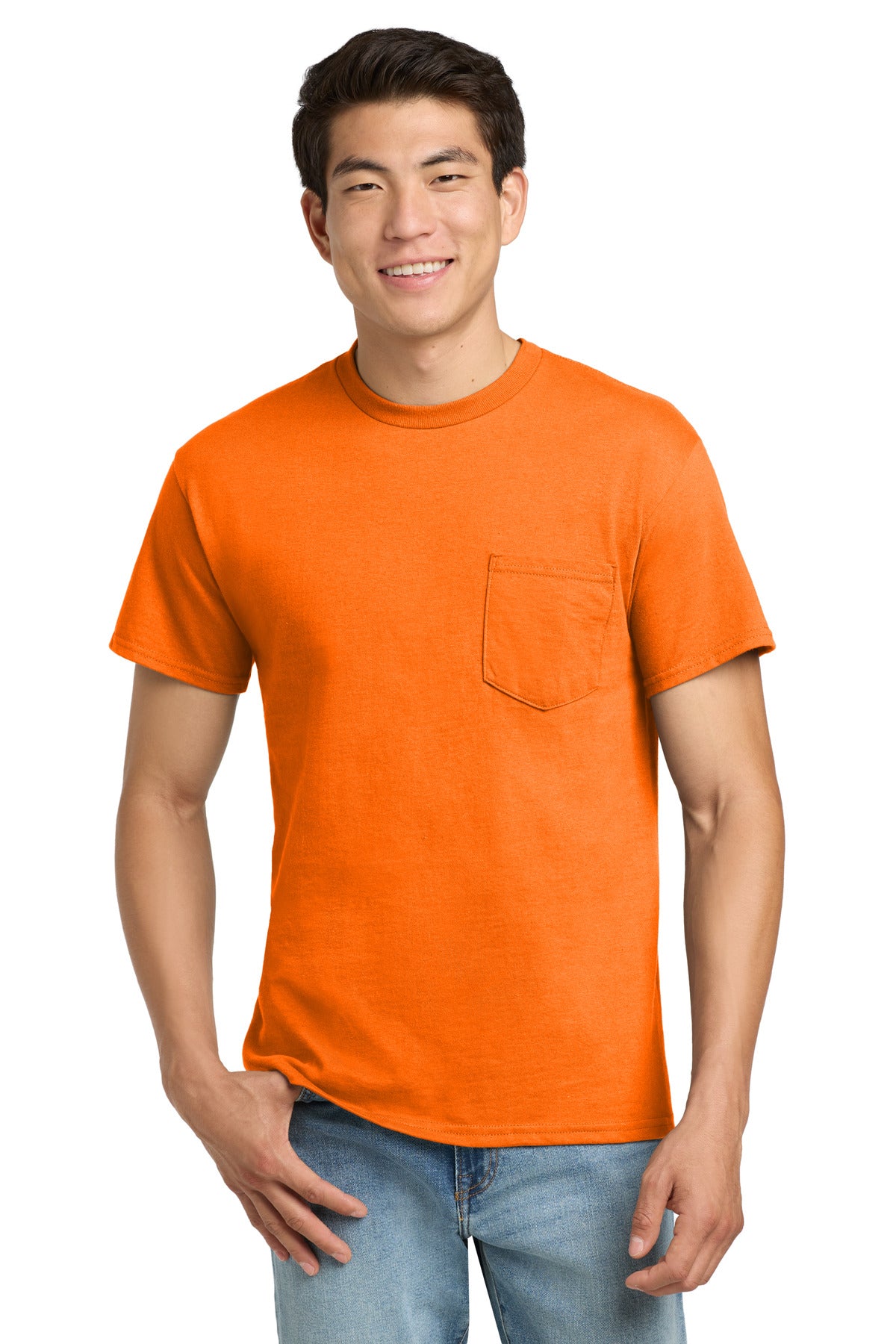 Gildan ®  - Ultra Cotton ®  100% US Cotton T-Shirt with Pocket.  2300