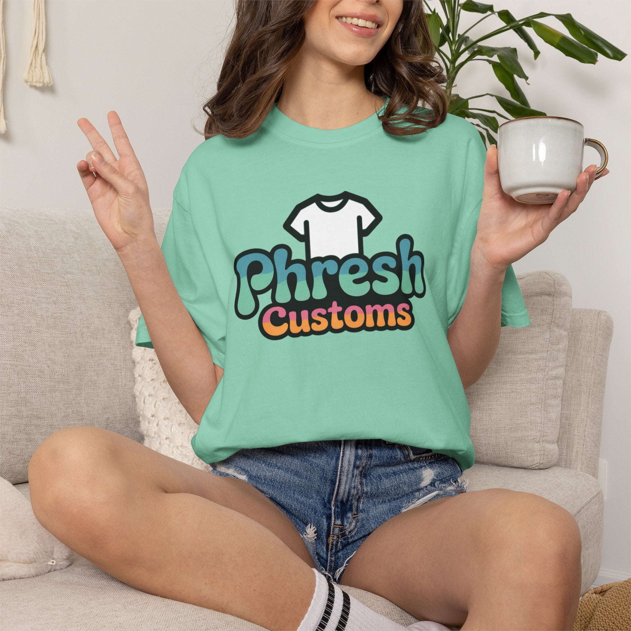 Custom Garment-Dyed T-shirt