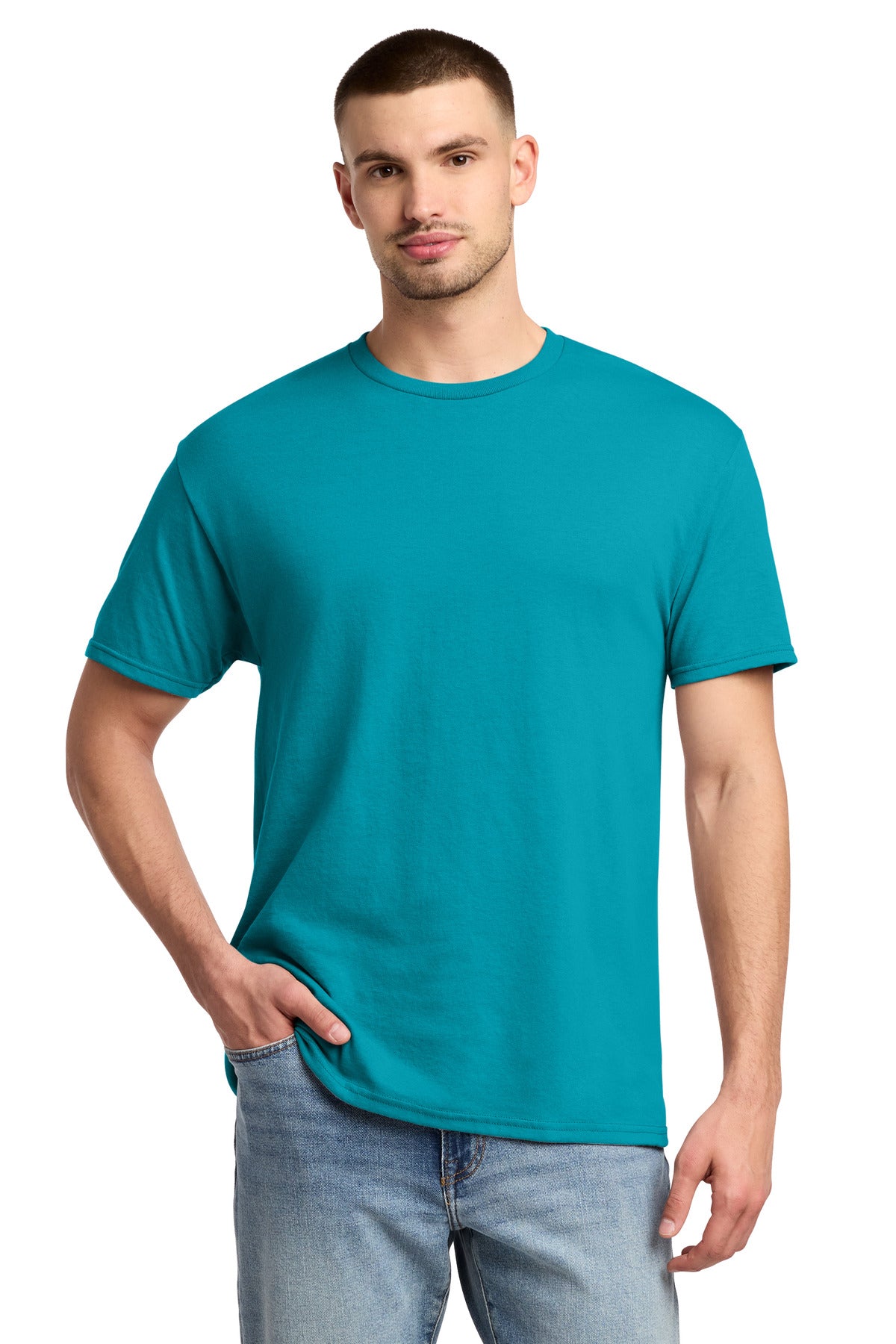 Jerzees ®  -  Dri-Power ®  50/50 Cotton/Poly T-Shirt.  29M