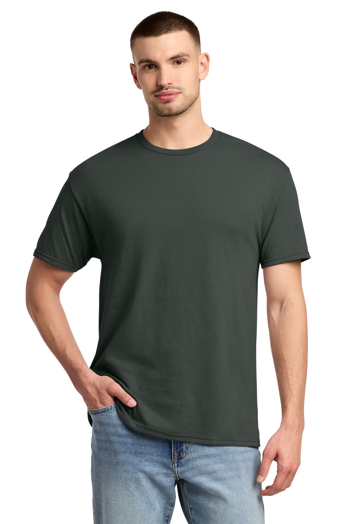 Jerzees ®  -  Dri-Power ®  50/50 Cotton/Poly T-Shirt.  29M