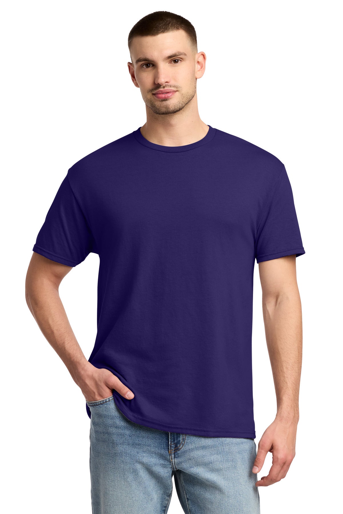 Jerzees ®  -  Dri-Power ®  50/50 Cotton/Poly T-Shirt.  29M