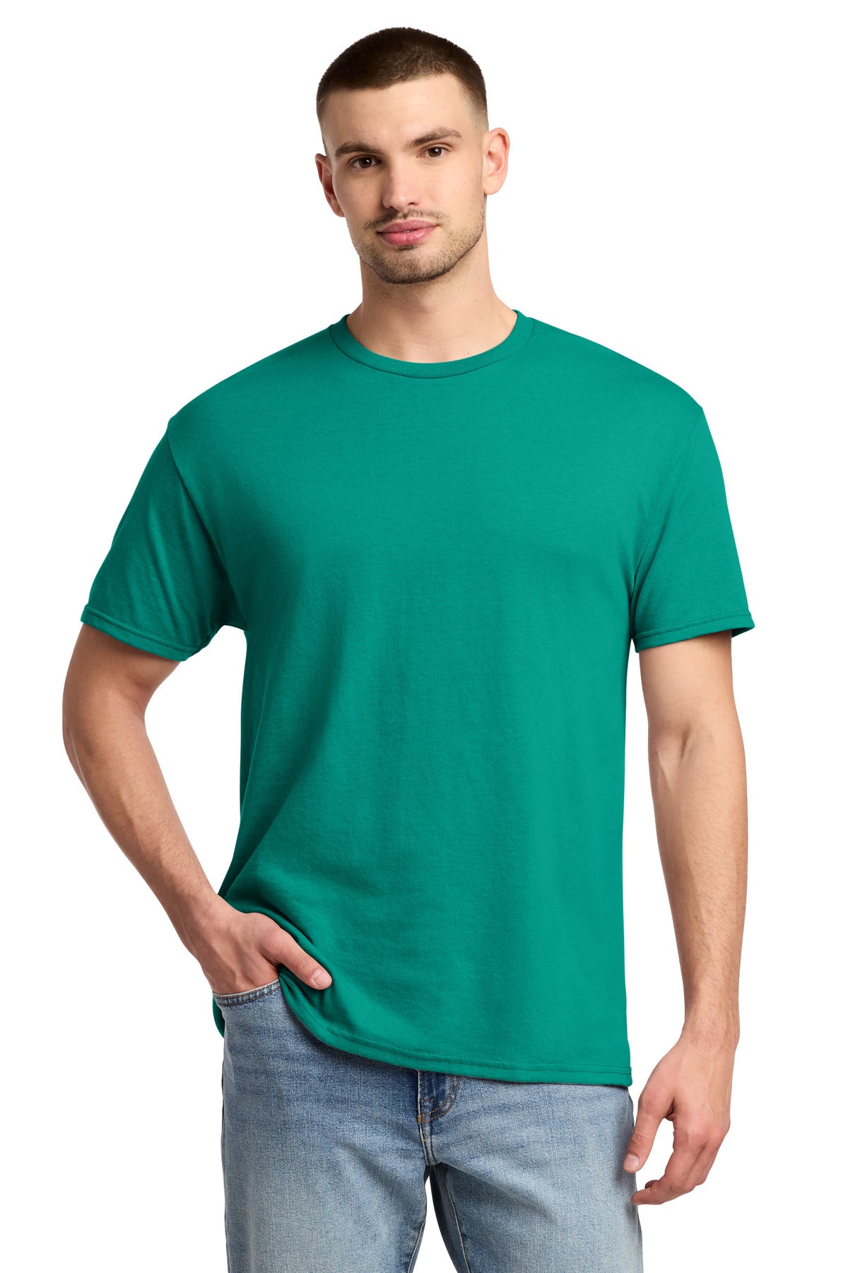 Jerzees ®  -  Dri-Power ®  50/50 Cotton/Poly T-Shirt.  29M