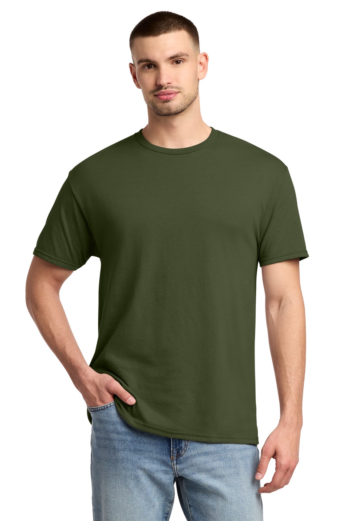 Jerzees ®  -  Dri-Power ®  50/50 Cotton/Poly T-Shirt.  29M