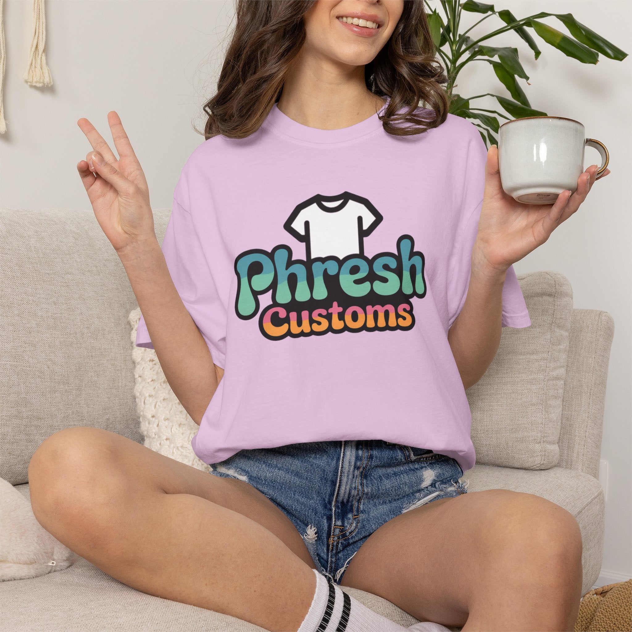 Custom Garment-Dyed T-shirt