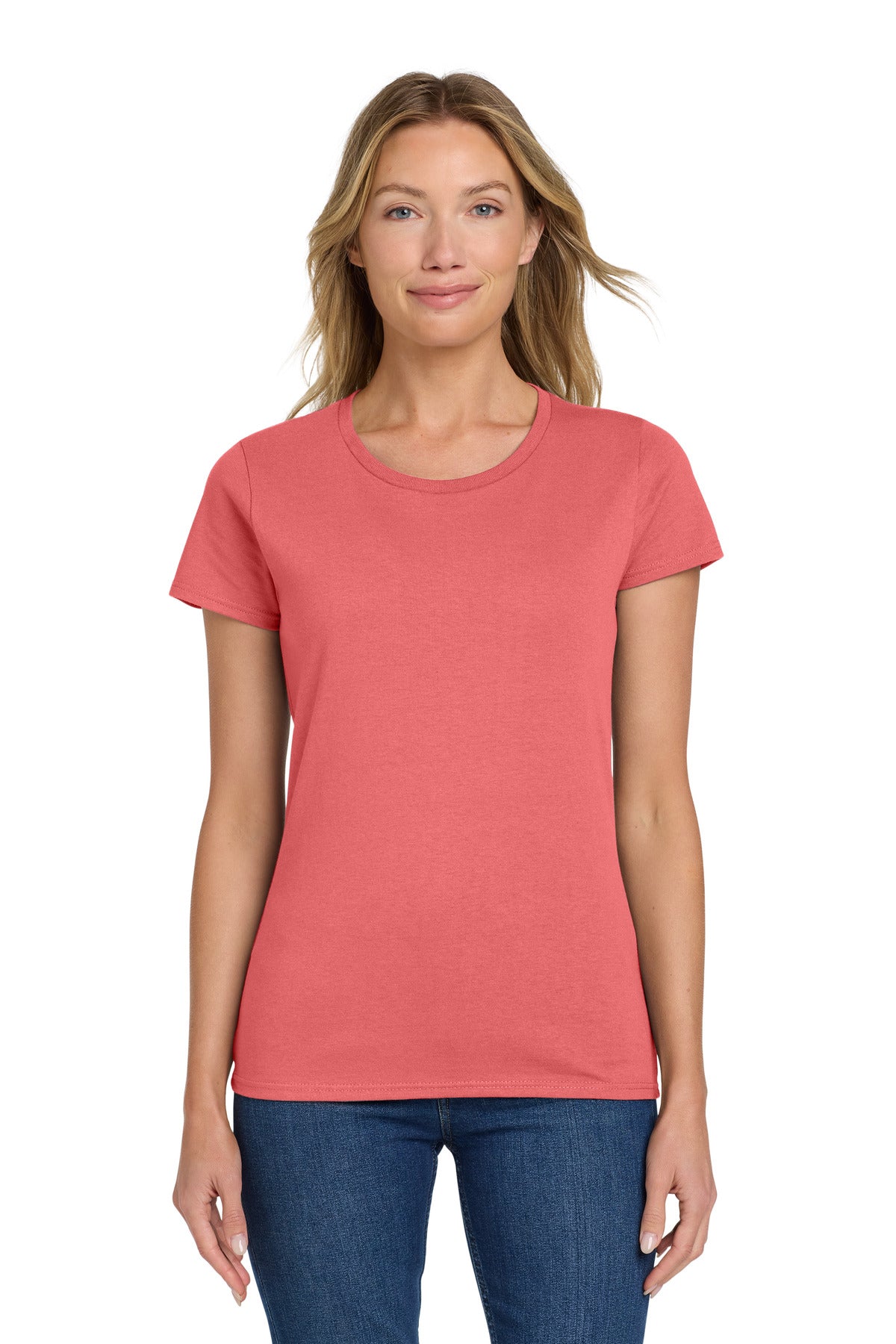Gildan ®  Women's Heavy Cotton™ 100% Cotton T-Shirt. 5000L