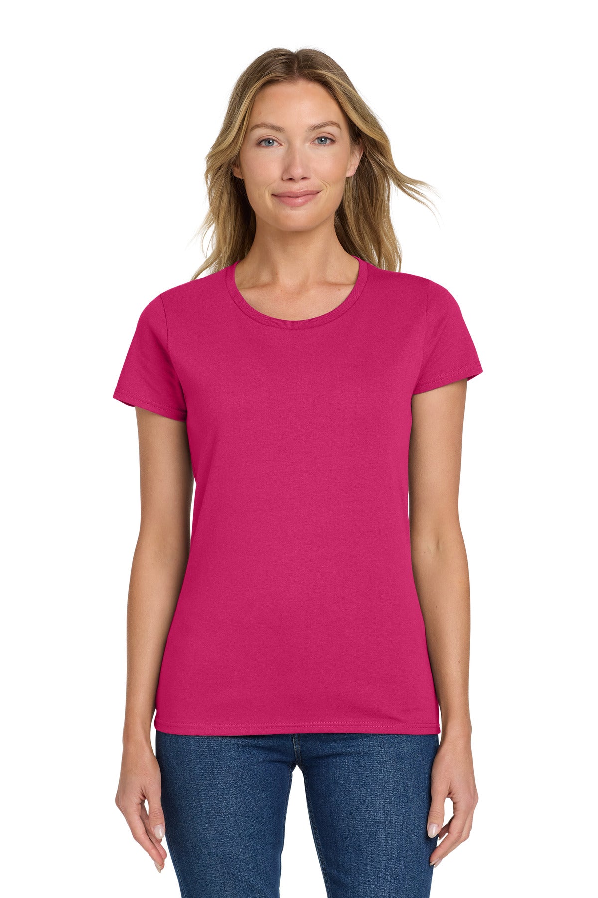 Gildan ®  Women's Heavy Cotton™ 100% Cotton T-Shirt. 5000L