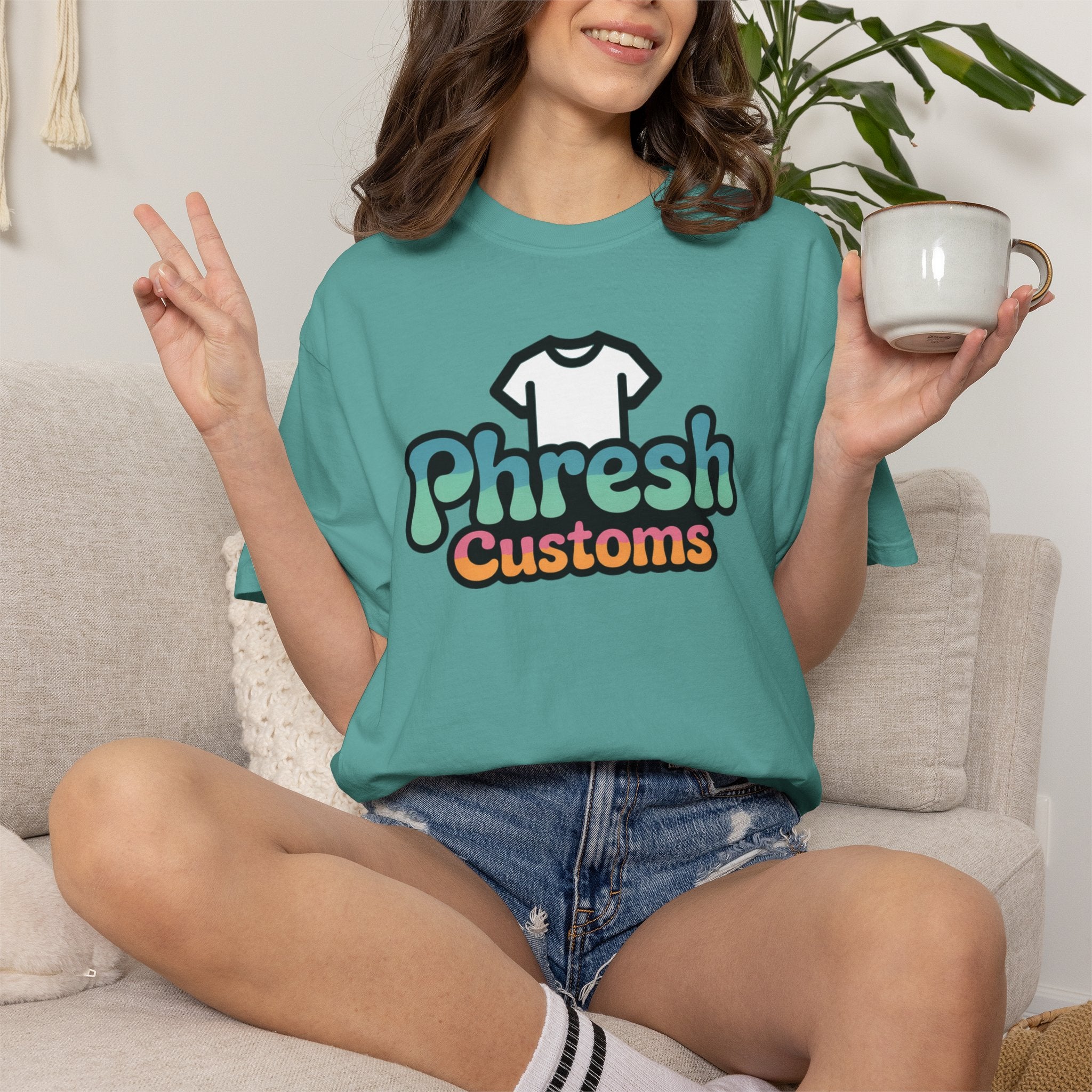 Custom Garment-Dyed T-shirt